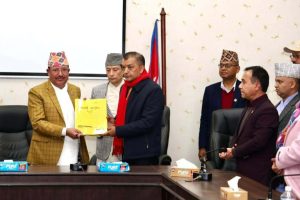 चार तारा र रूख अब गगन थापा पक्षको