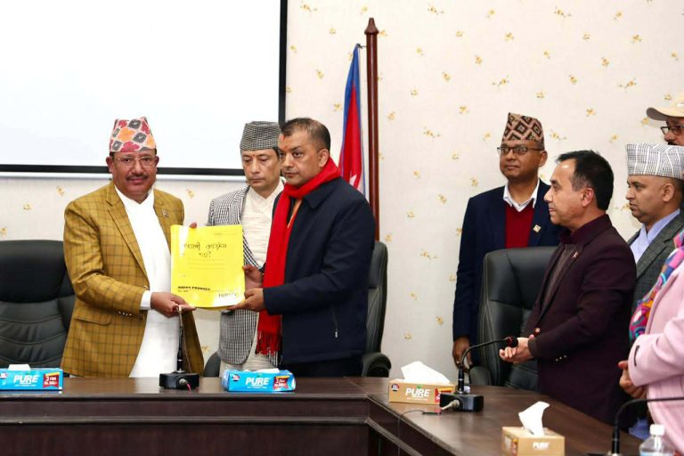 चार तारा र रूख अब गगन थापा पक्षको